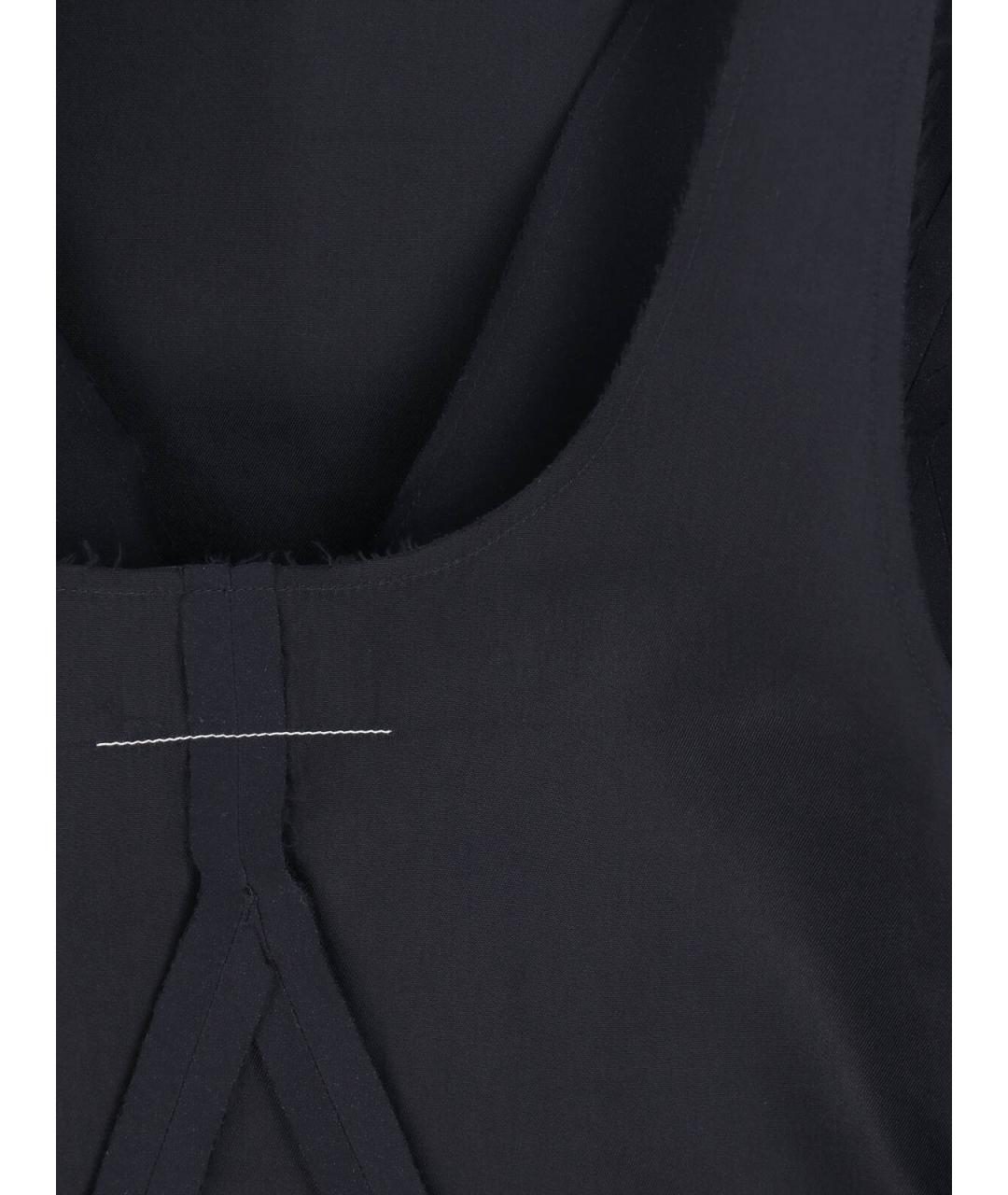 MM6 MAISON MARGIELA Черное вечернее платье, фото 4