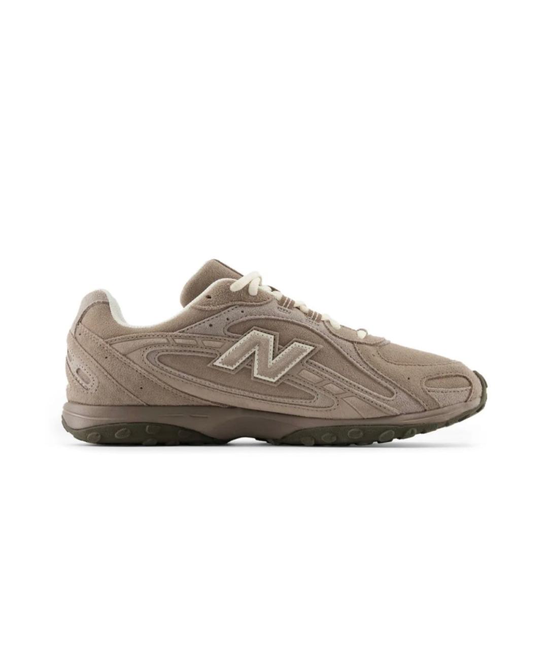NEW BALANCE Бежевые замшевые кроссовки, фото 8