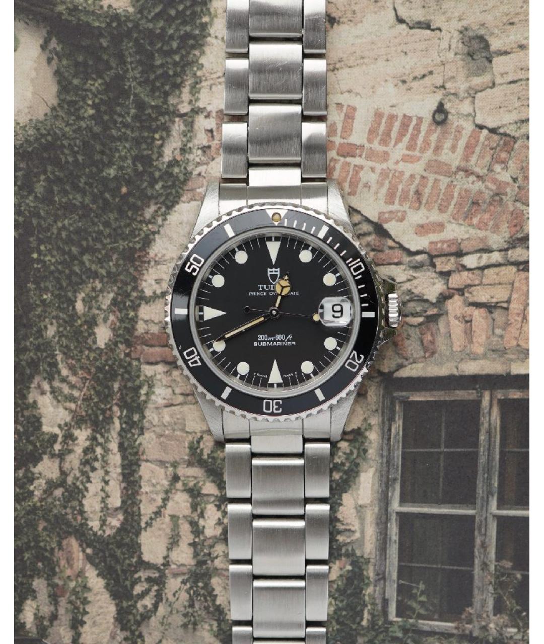 TUDOR Черные стальные часы, фото 9