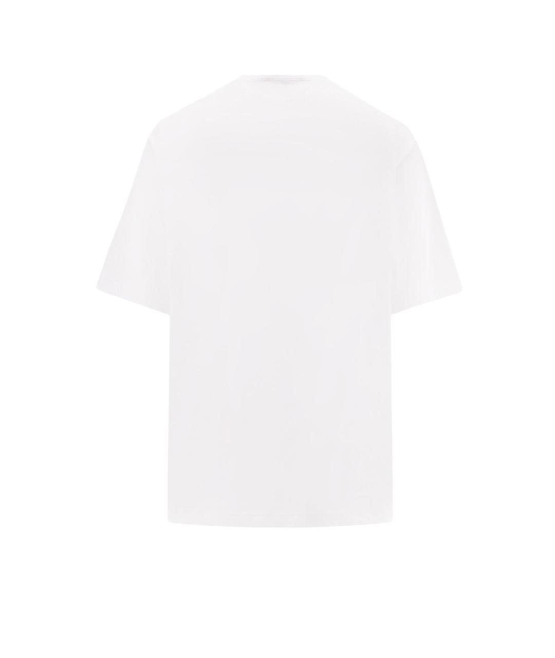 GUCCI Белая хлопковая футболка, фото 2
