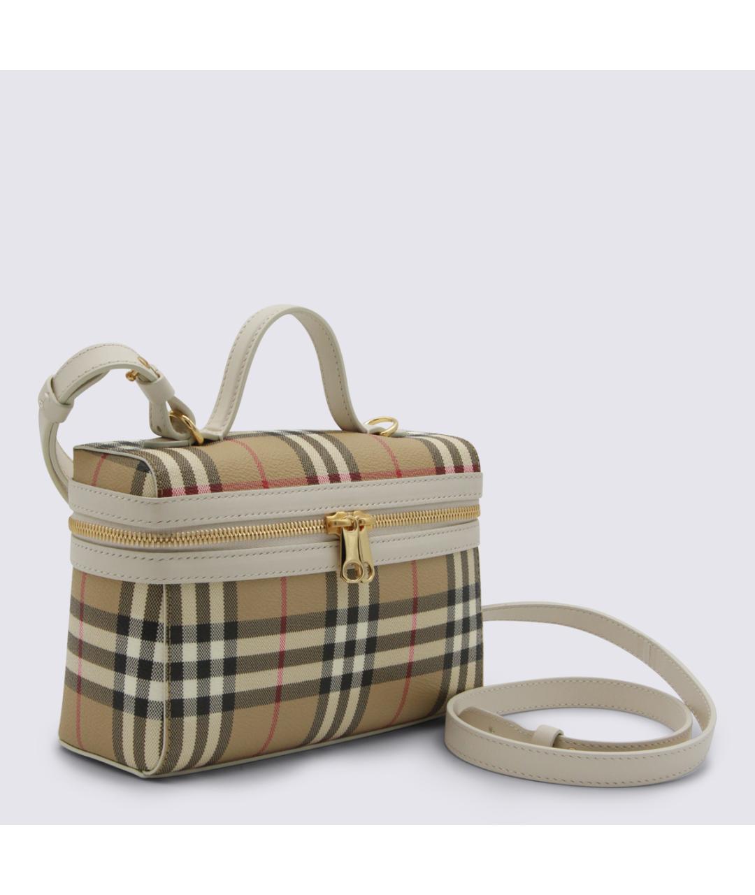 BURBERRY Мульти хлопковая сумка с короткими ручками, фото 2