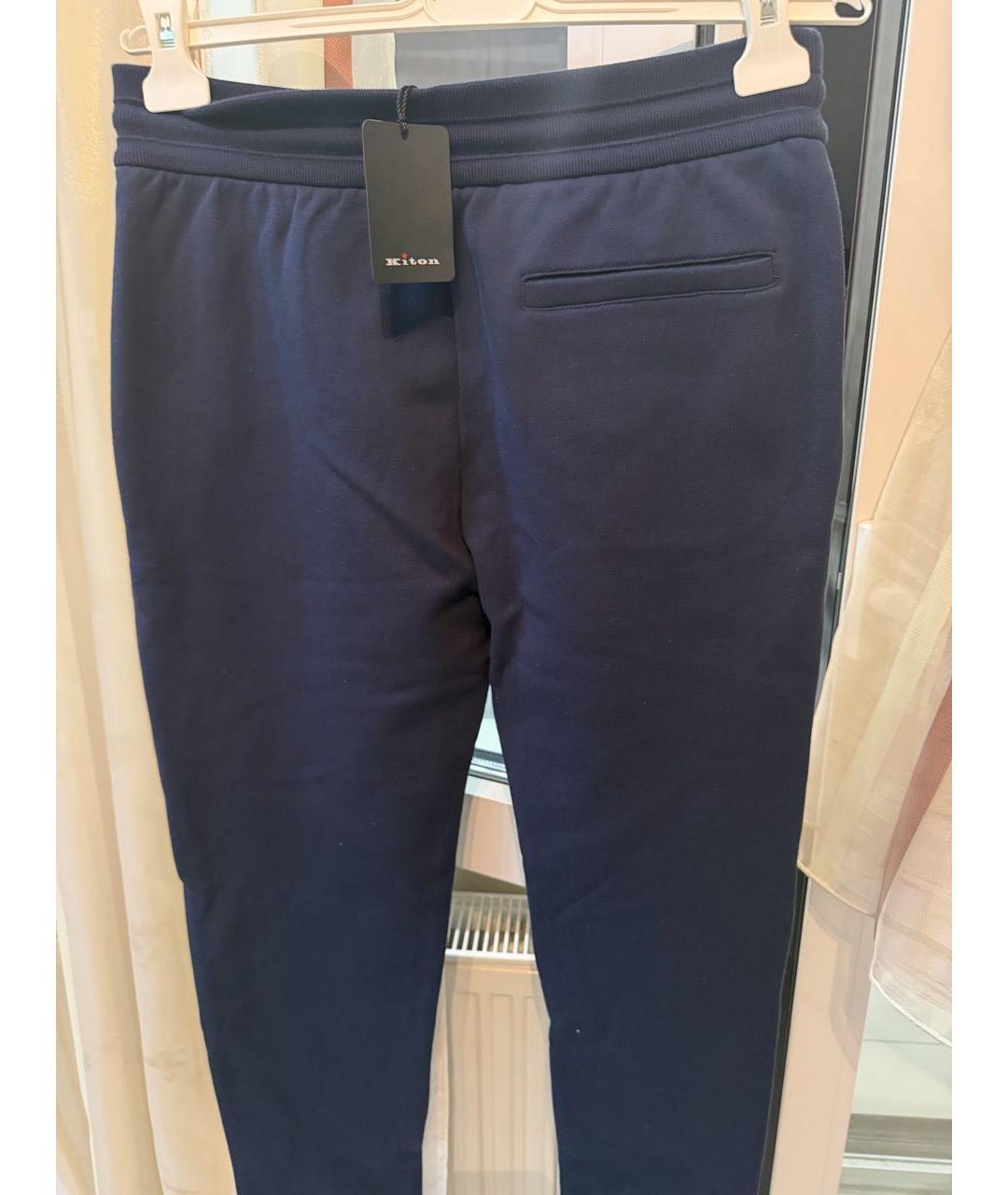 KITON Темно-синий спортивный костюм, фото 3