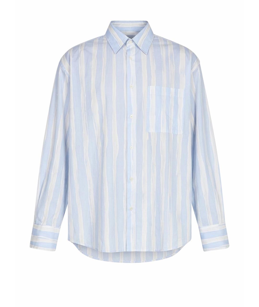JACQUEMUS Голубая классическая рубашка, фото 1