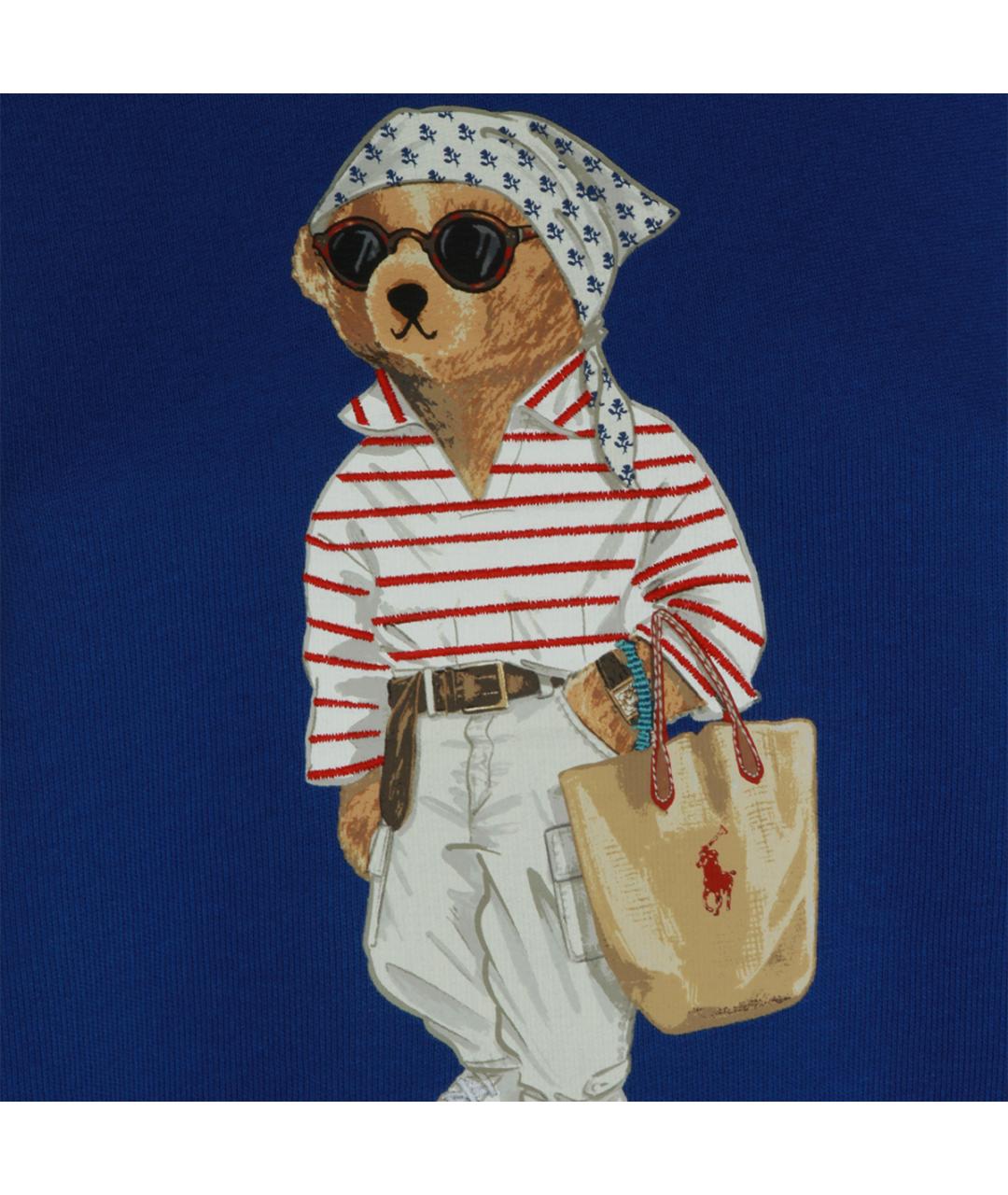 POLO RALPH LAUREN Синий хлопковый джемпер / свитер, фото 3