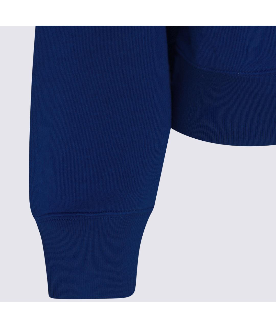 POLO RALPH LAUREN Синий хлопковый джемпер / свитер, фото 4