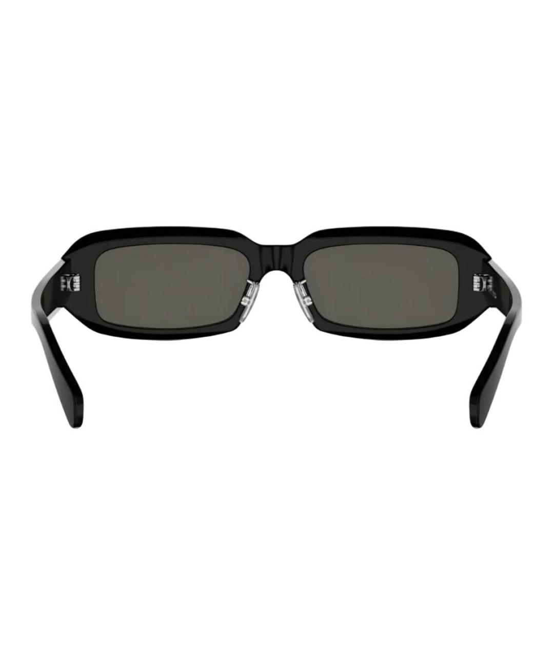 CELINE Черные пластиковые солнцезащитные очки, фото 4