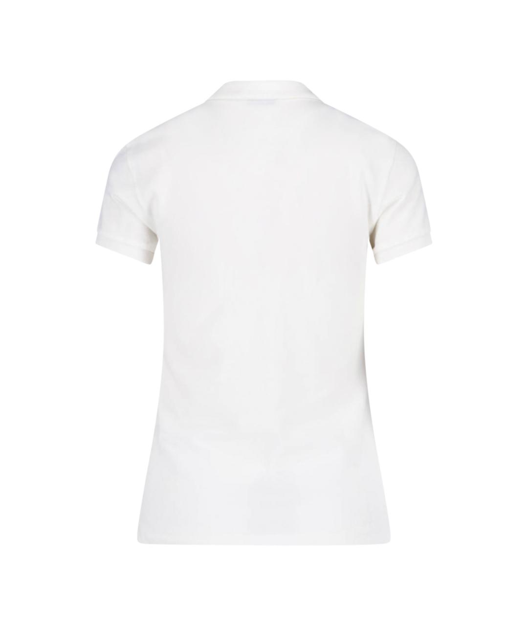 POLO RALPH LAUREN Белая хлопковая футболка, фото 2