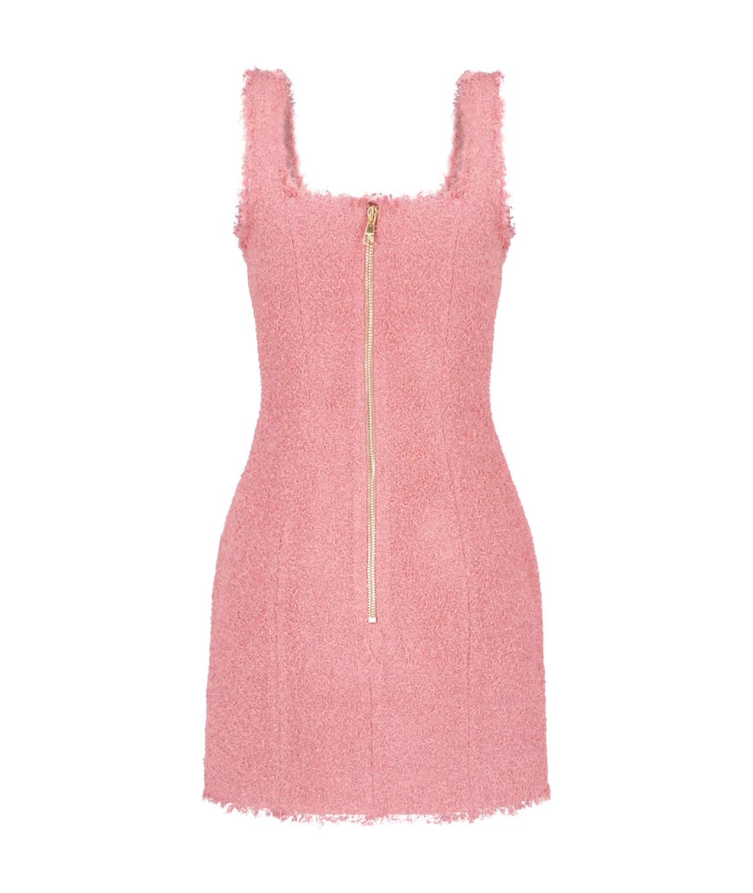 BALMAIN Розовое платье, фото 2