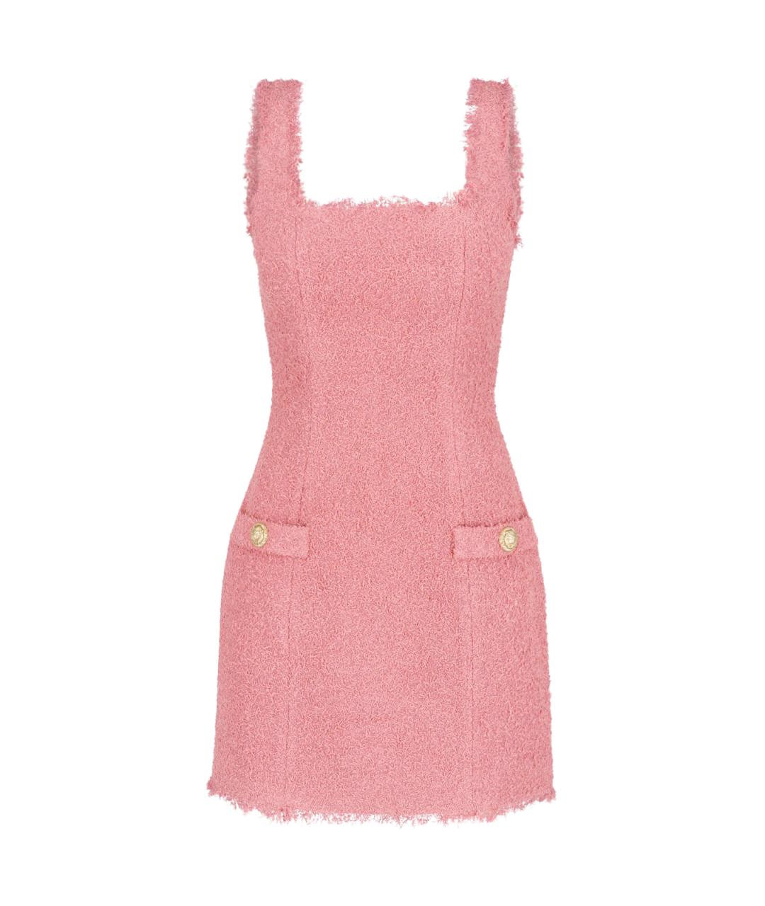 BALMAIN Розовое платье, фото 5