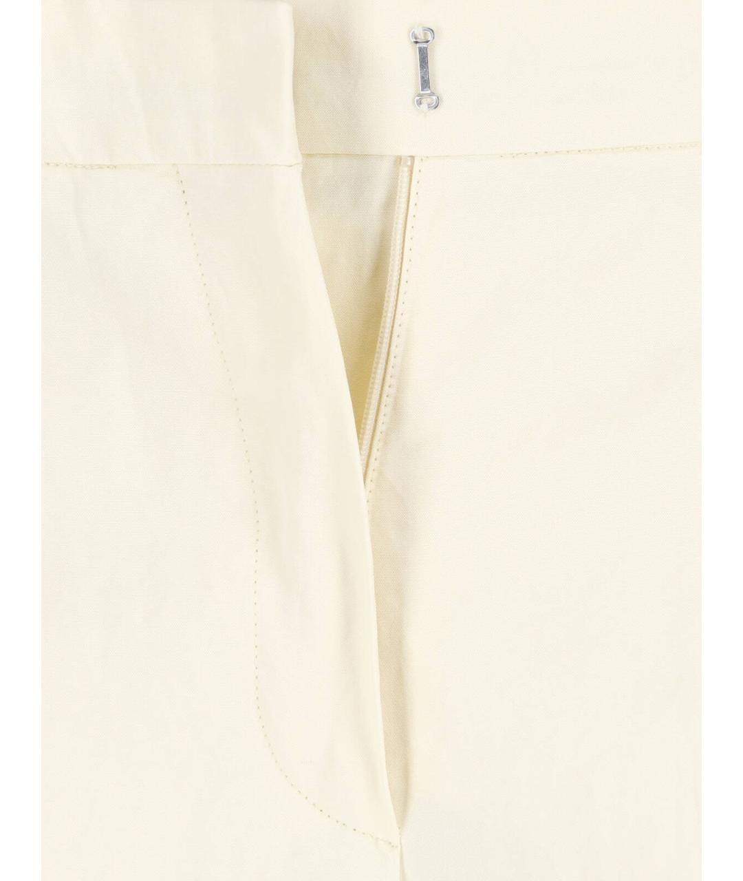 SPORTMAX Вискозные прямые брюки, фото 5