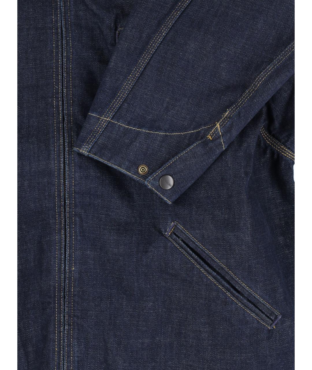 CARHARTT WIP Синяя хлопковая куртка, фото 5