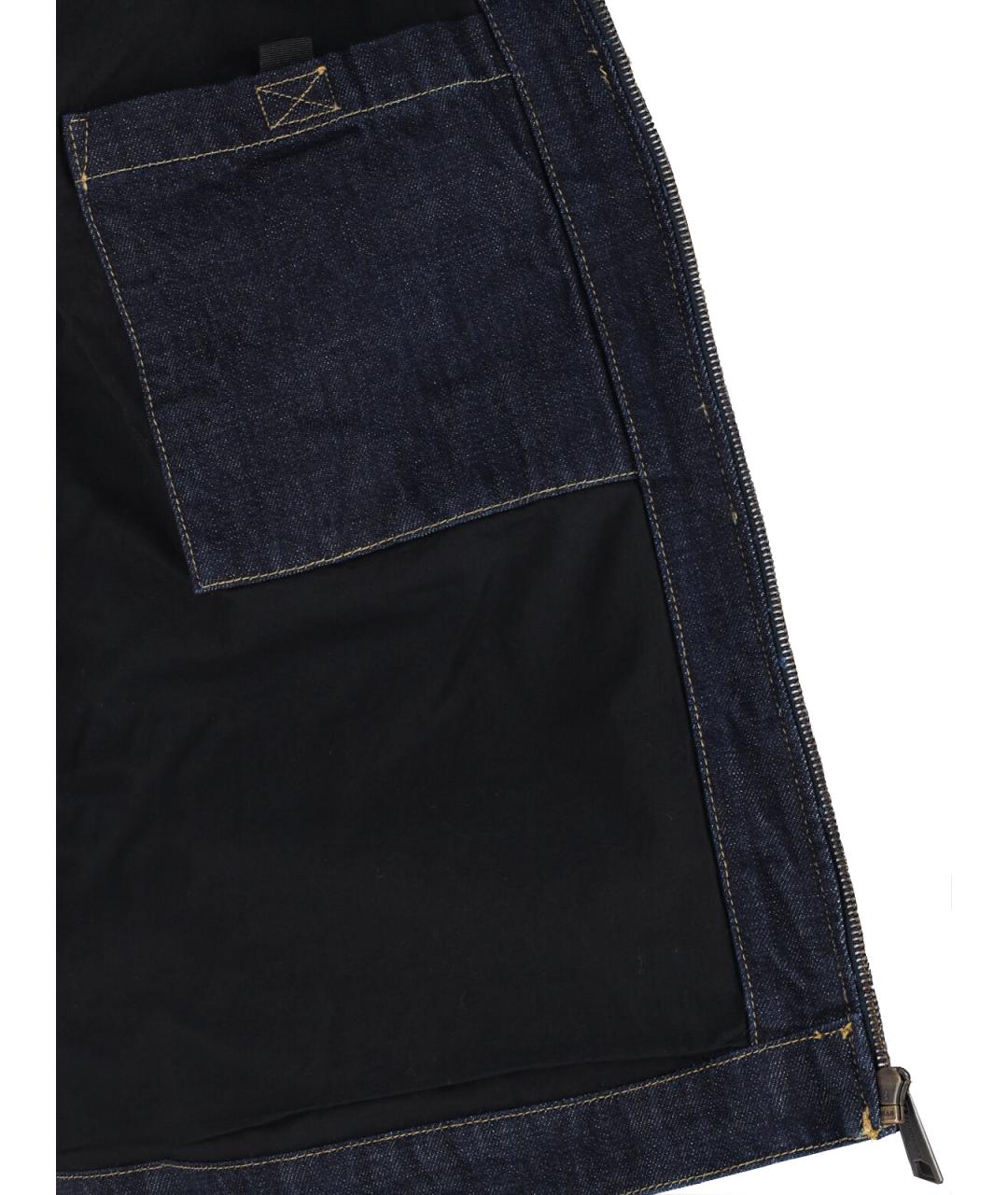 CARHARTT WIP Синяя хлопковая куртка, фото 4