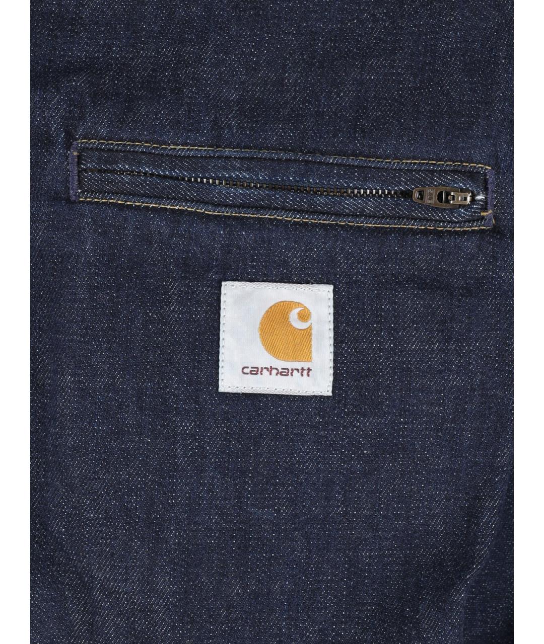CARHARTT WIP Синяя хлопковая куртка, фото 3