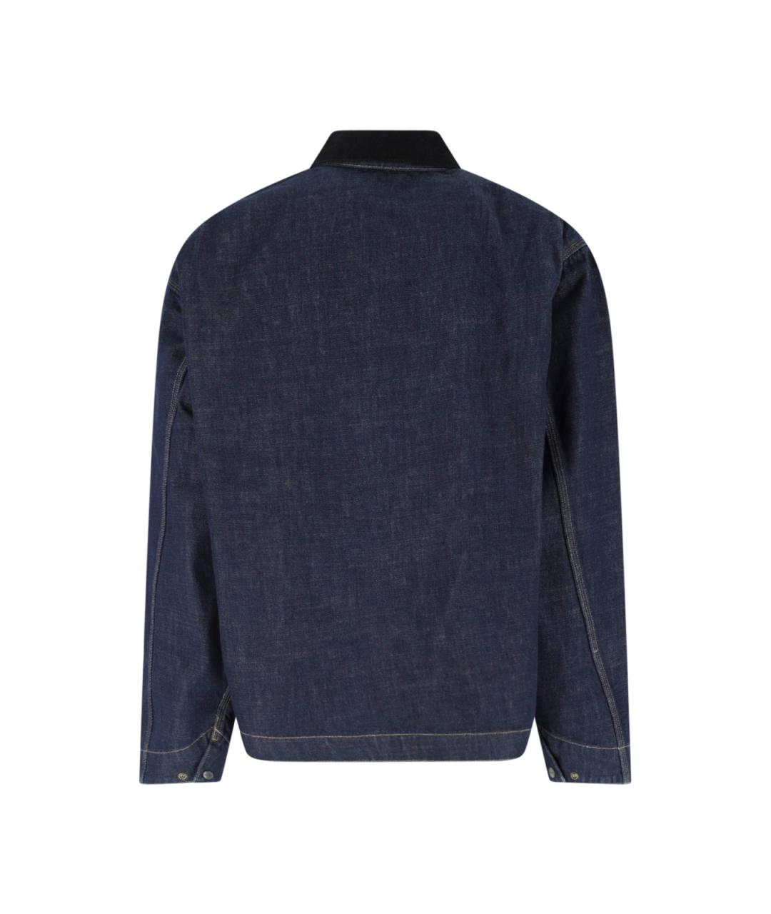 CARHARTT WIP Синяя хлопковая куртка, фото 2