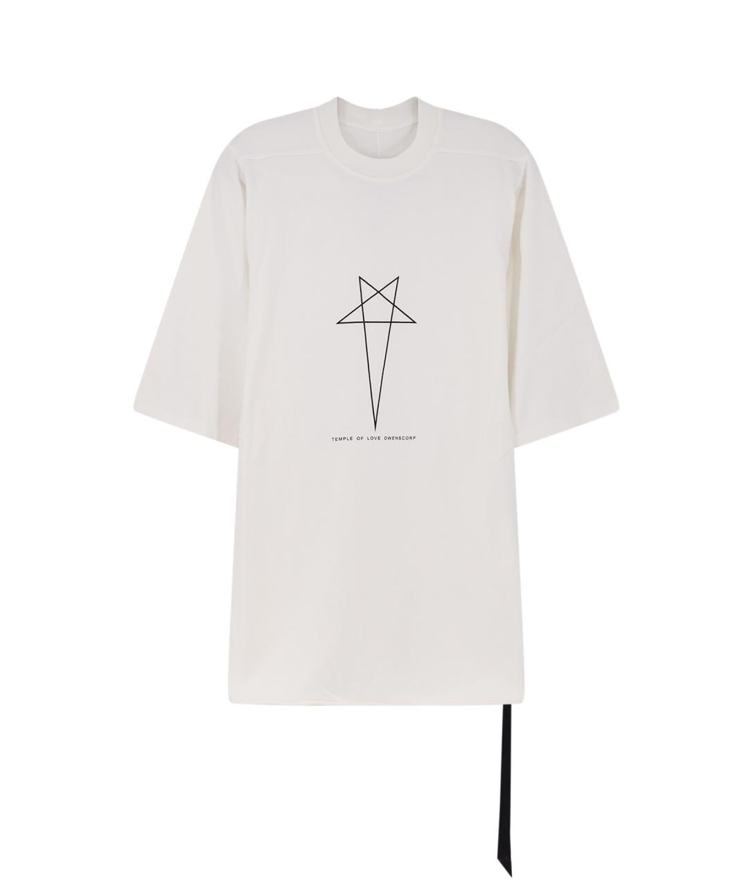 RICK OWENS DRKSHDW Хлопковая футболка, фото 1