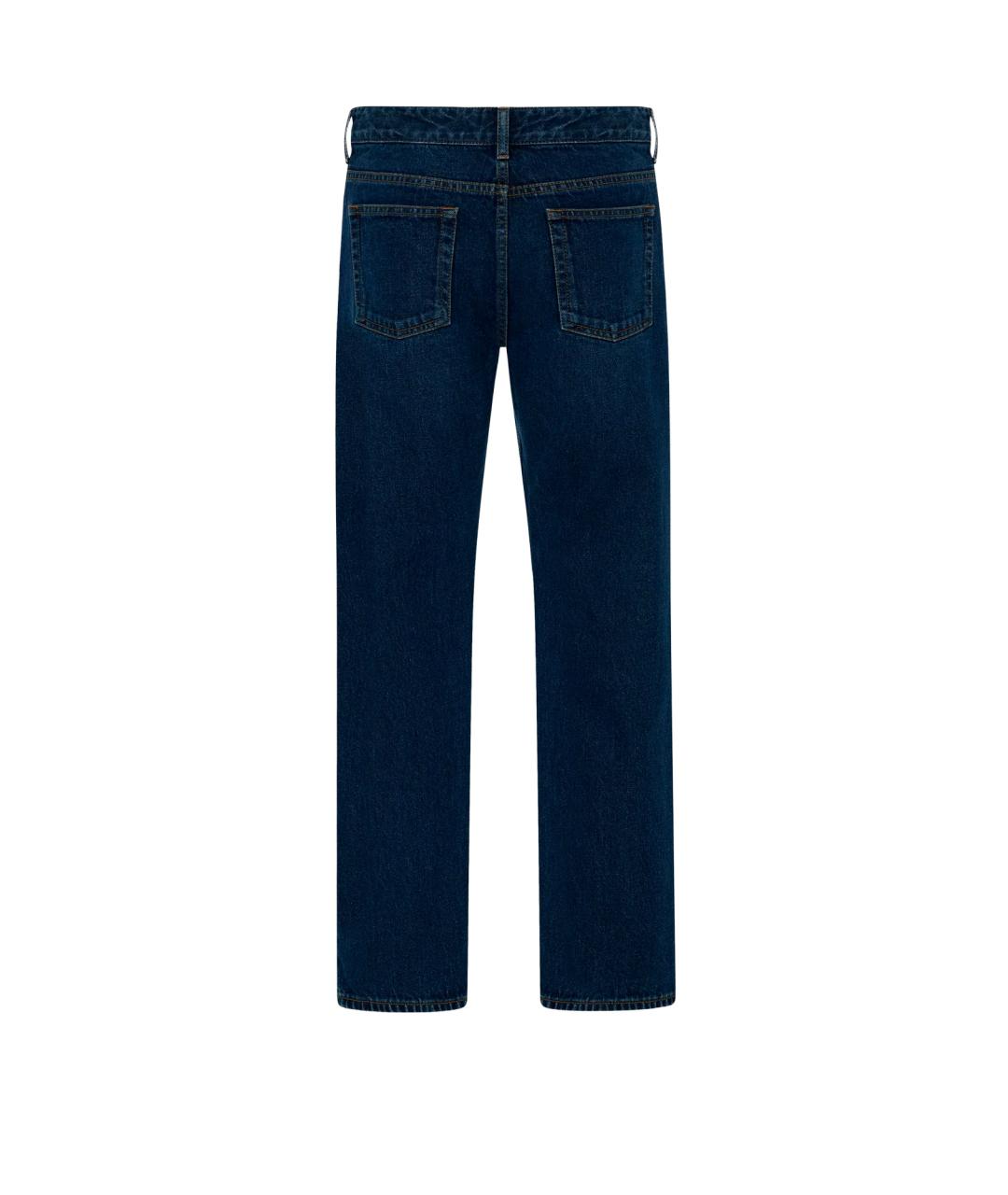 THE ROW Синие прямые джинсы, фото 2