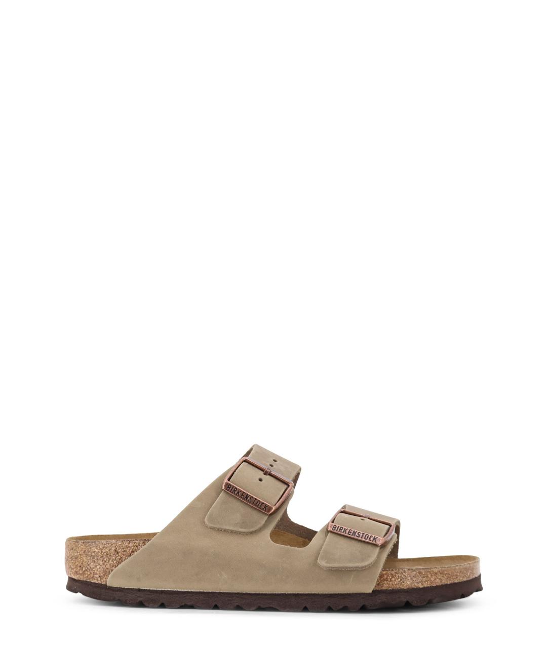 BIRKENSTOCK Коричневые замшевые сандалии, фото 1