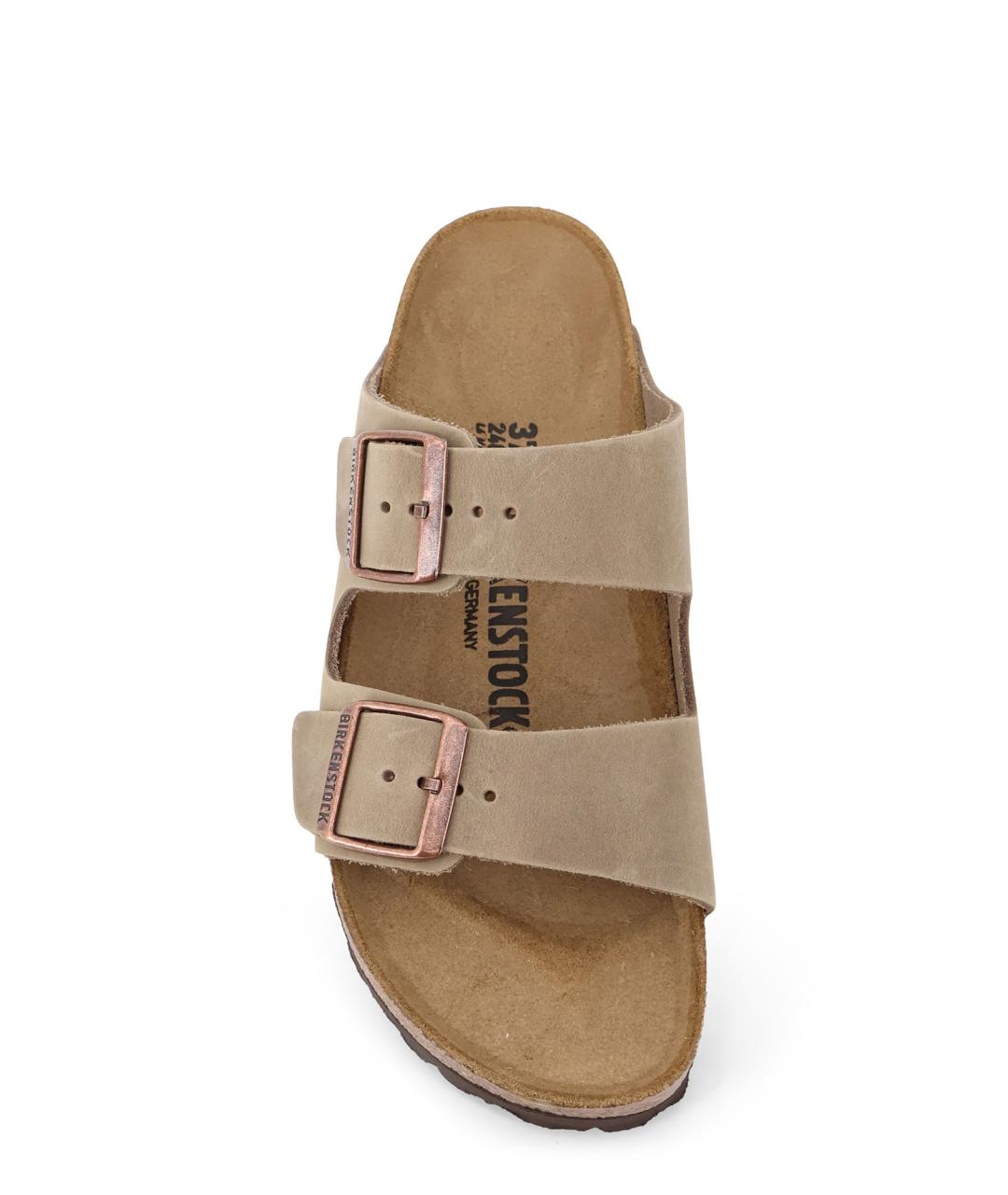 BIRKENSTOCK Коричневые замшевые сандалии, фото 5