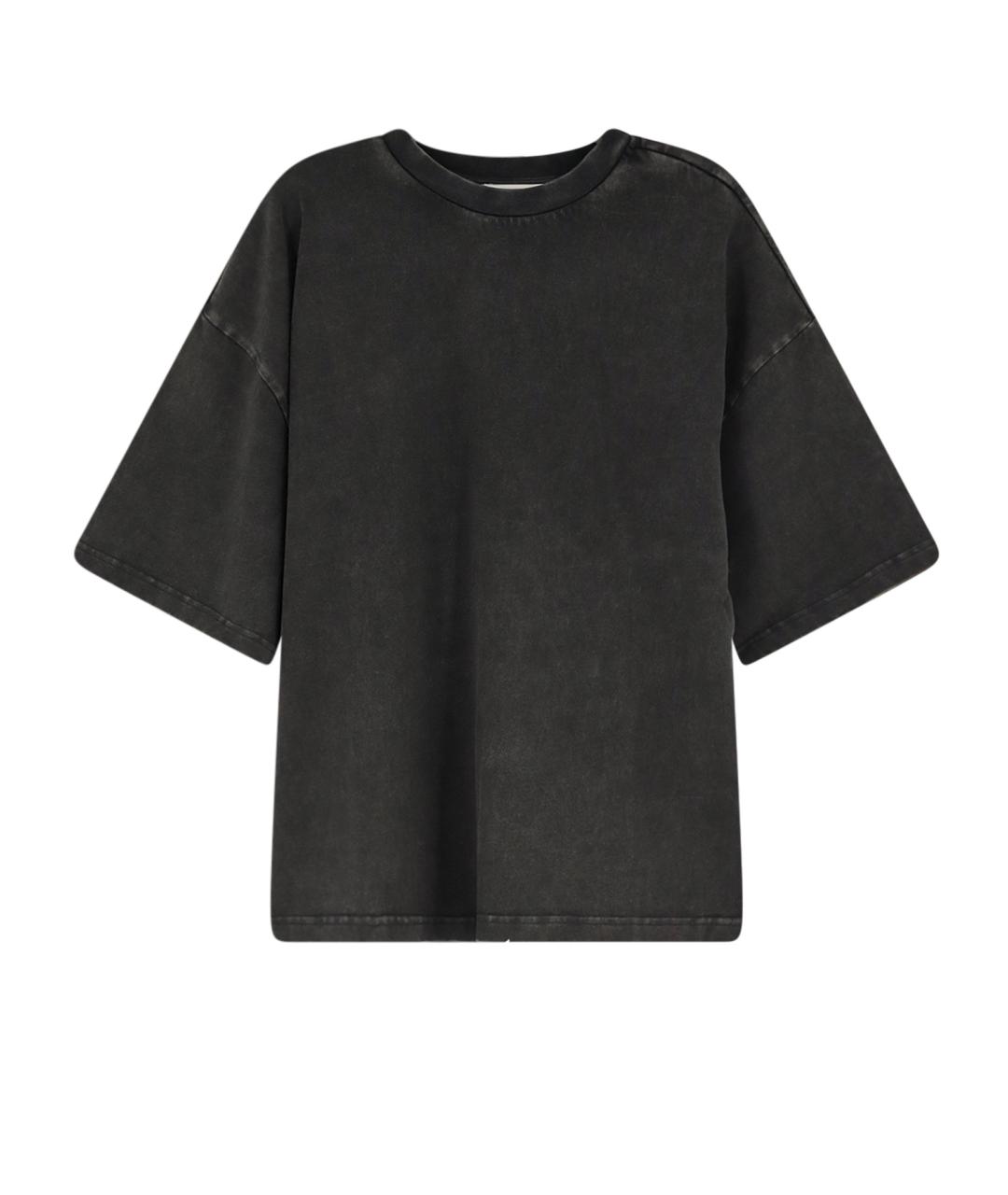 entire studios Черная хлопковая футболка, фото 1