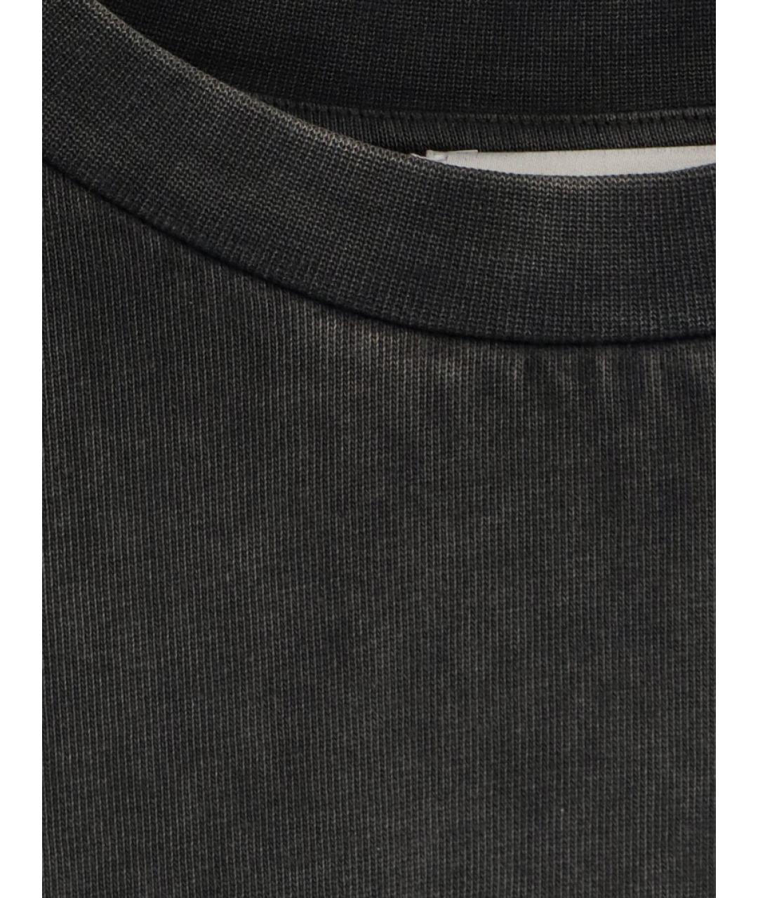 entire studios Черная хлопковая футболка, фото 3