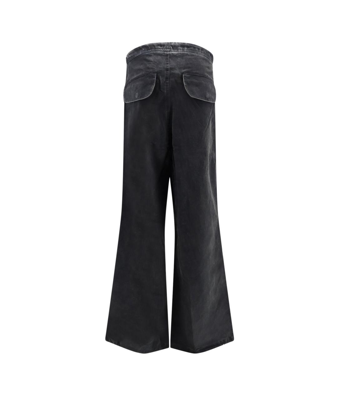 entire studios Черные хлопковые брюки широкие, фото 2