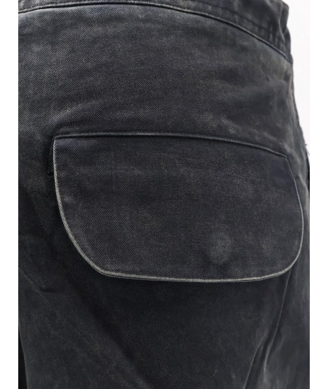 entire studios Черные хлопковые брюки широкие, фото 3