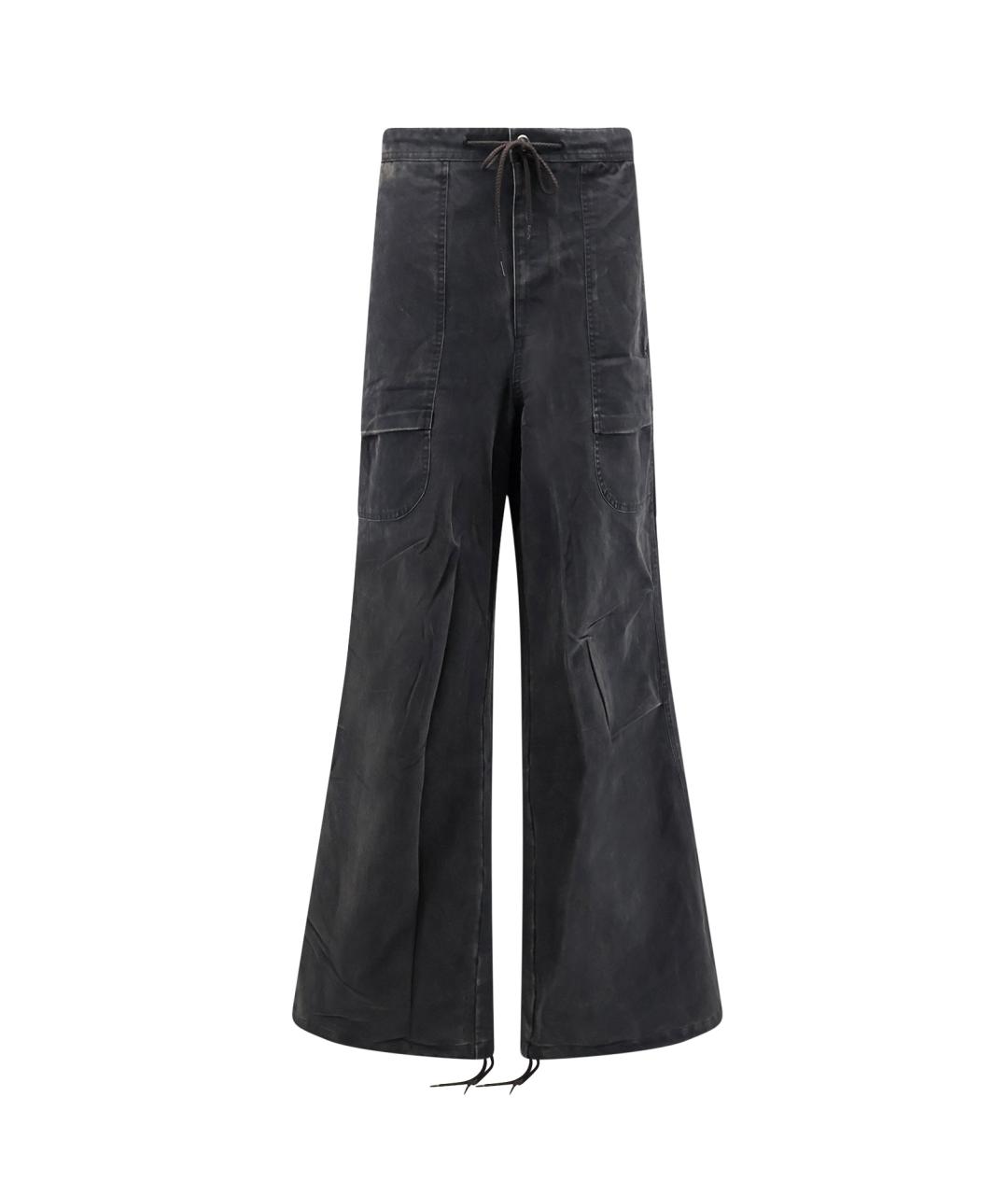 entire studios Черные хлопковые брюки широкие, фото 1