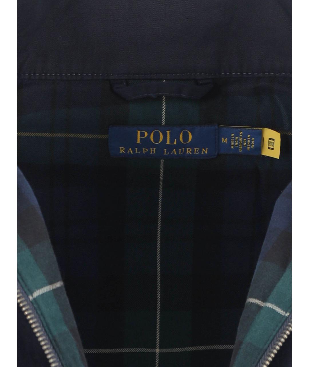 POLO RALPH LAUREN Синяя хлопковая куртка, фото 5