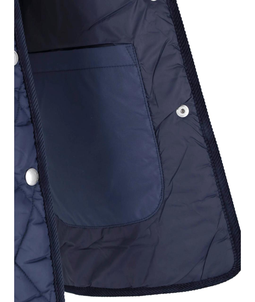 POLO RALPH LAUREN Синяя полиэстеровая куртка, фото 5