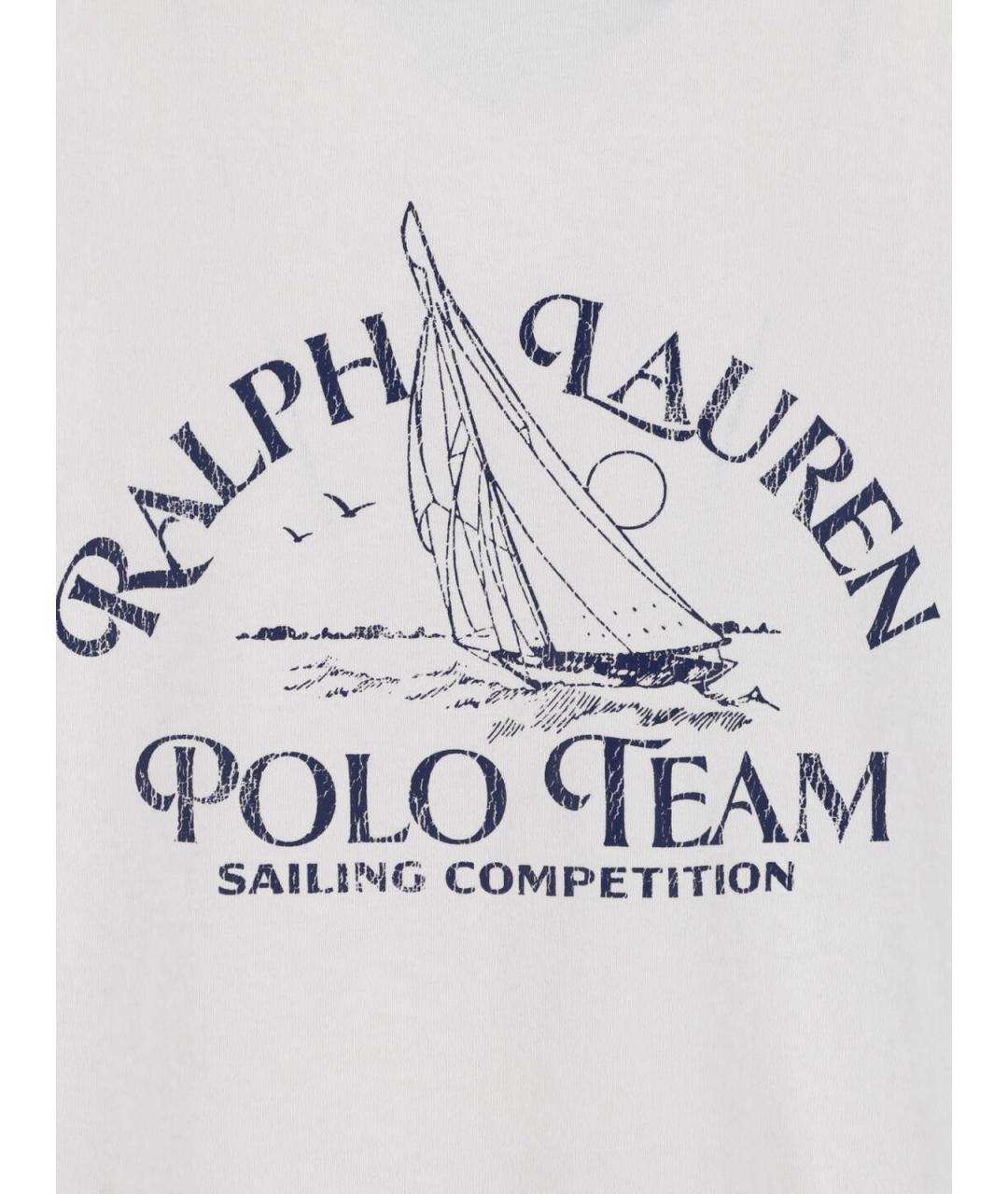 POLO RALPH LAUREN Хлопковая футболка, фото 3