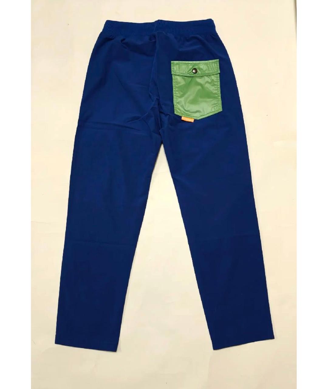 BOGNER Синие хлопковые брюки и шорты, фото 2