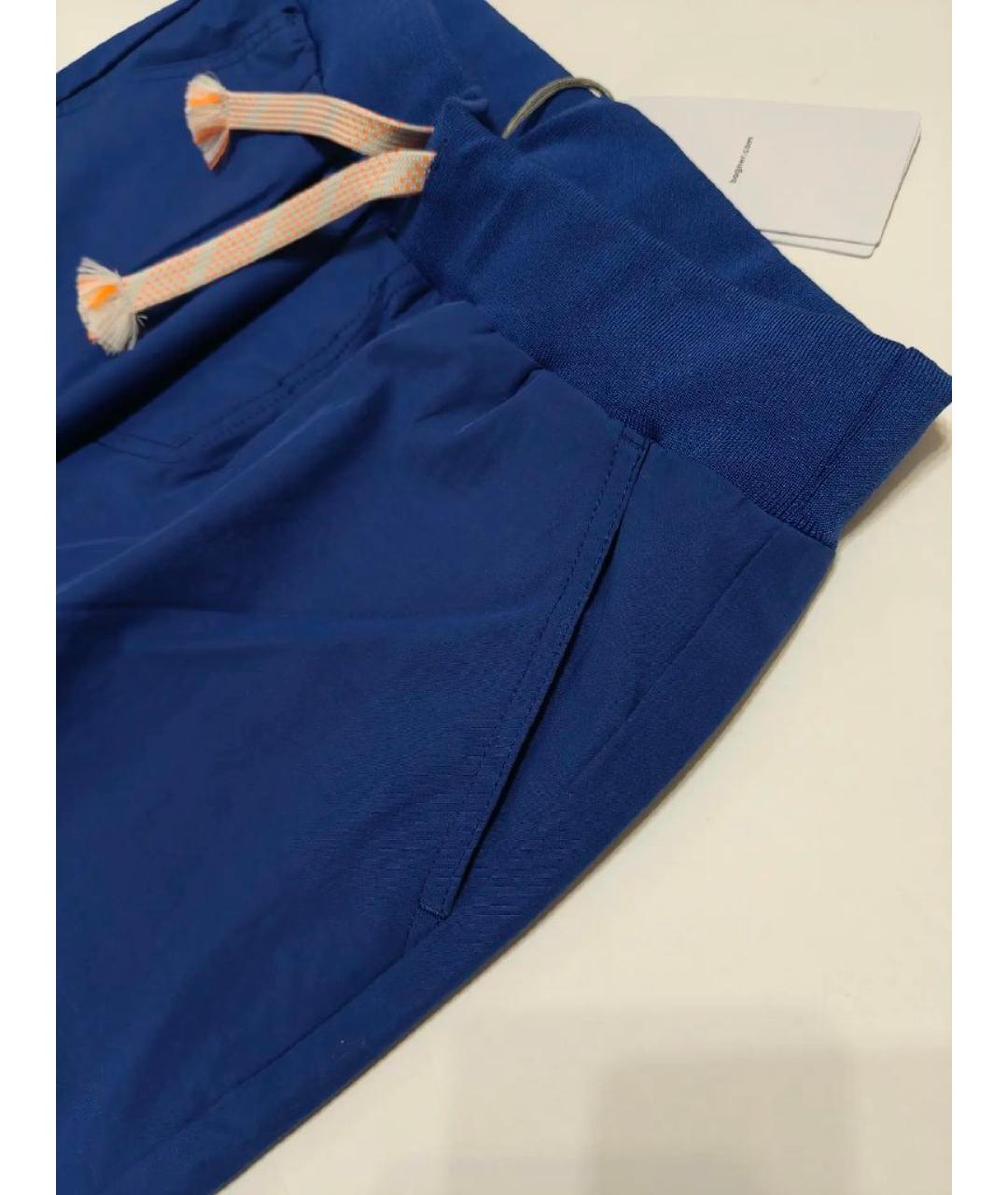 BOGNER Синие хлопковые брюки и шорты, фото 4