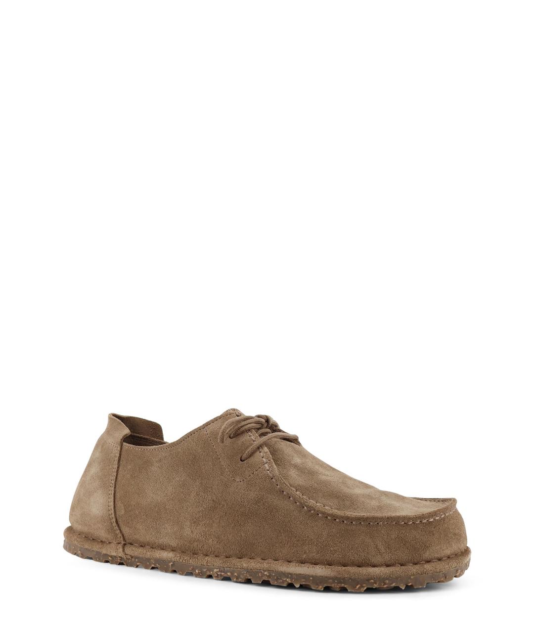 BIRKENSTOCK Коричневые замшевые низкие ботинки, фото 2