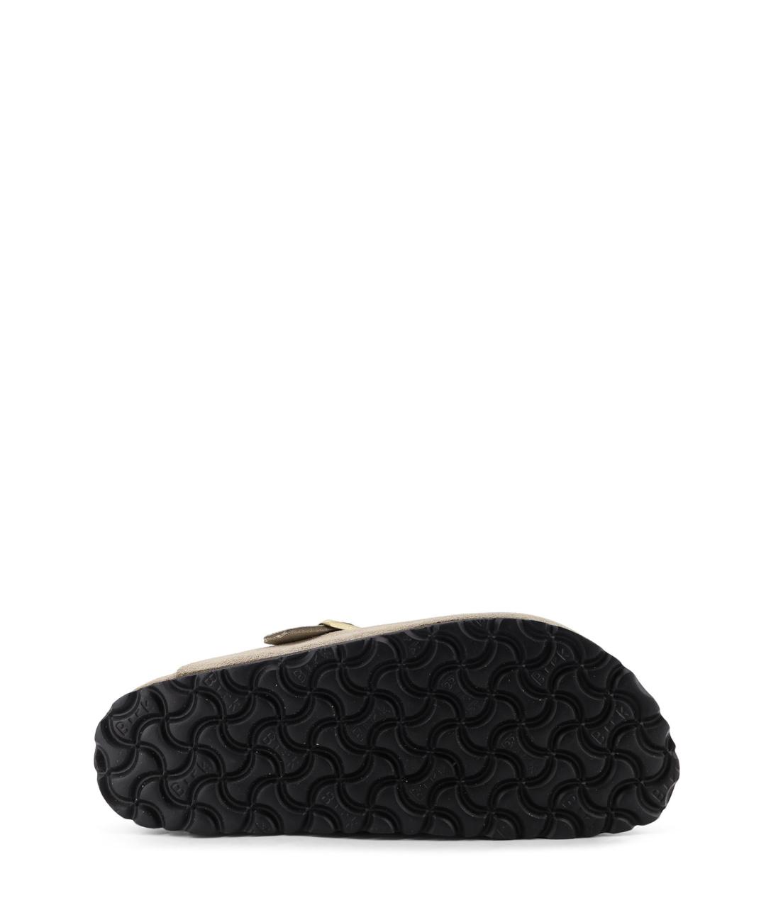 BIRKENSTOCK Бежевые замшевые мюли, фото 4