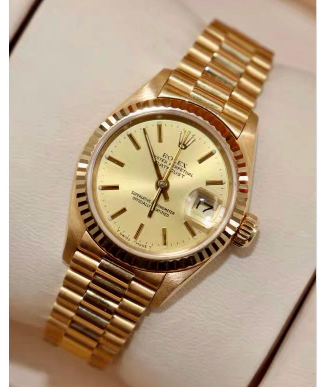 ROLEX Золотые часы из желтого золота, фото 4