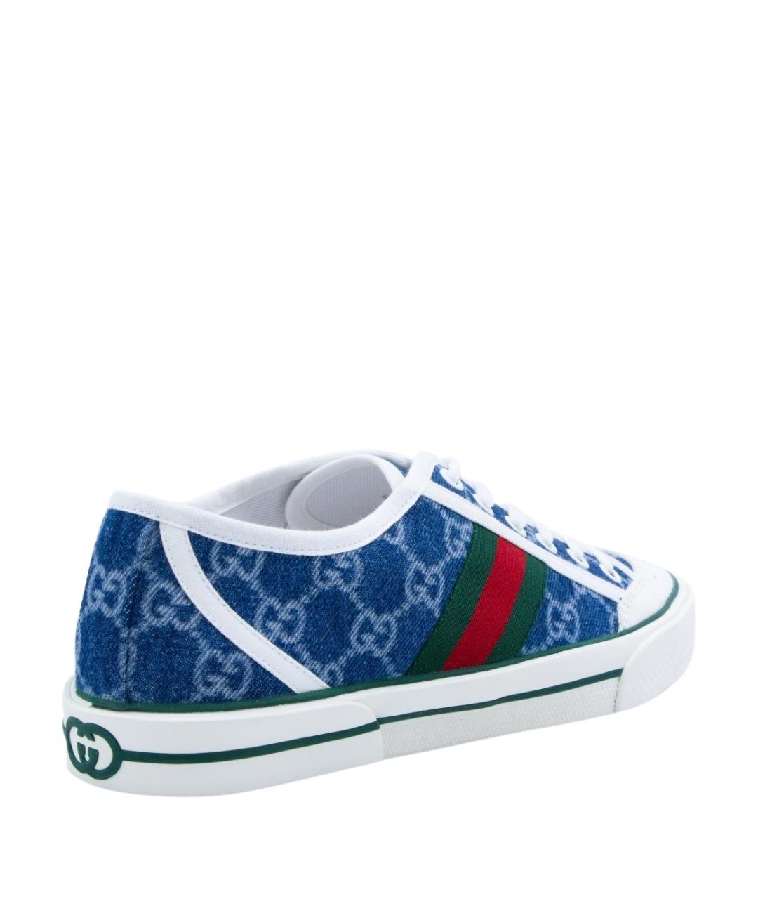 GUCCI Синие кроссовки, фото 3