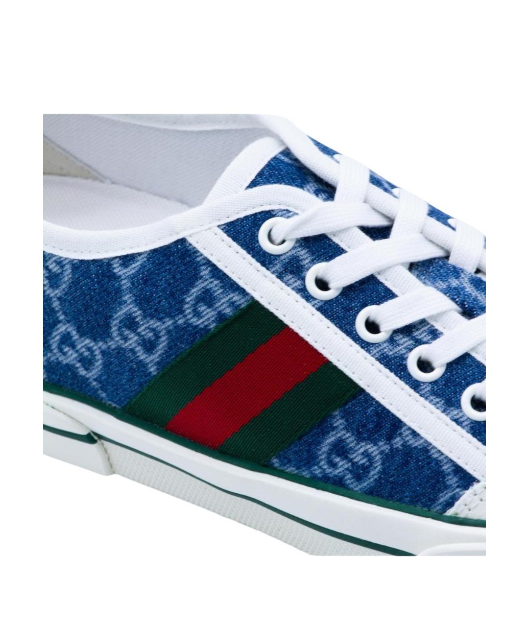 GUCCI Синие кроссовки, фото 4