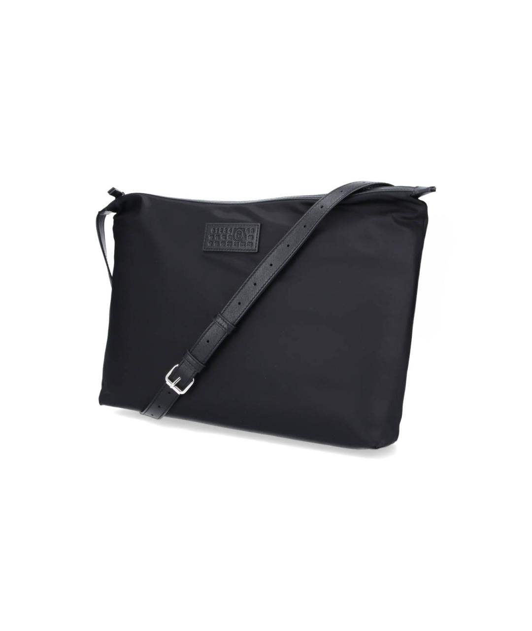 MM6 MAISON MARGIELA Черная синтетическая сумка через плечо, фото 2