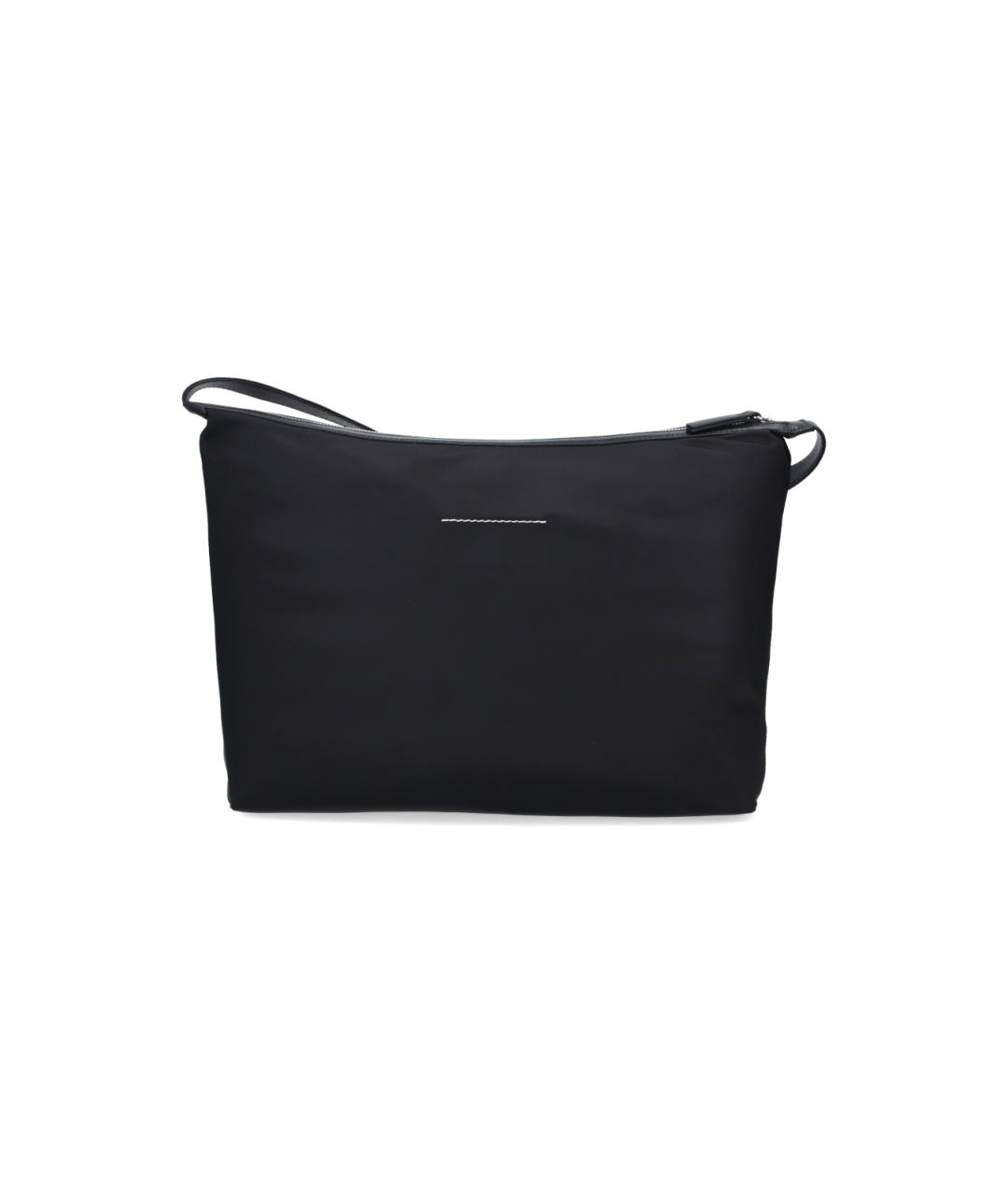 MM6 MAISON MARGIELA Черная синтетическая сумка через плечо, фото 3