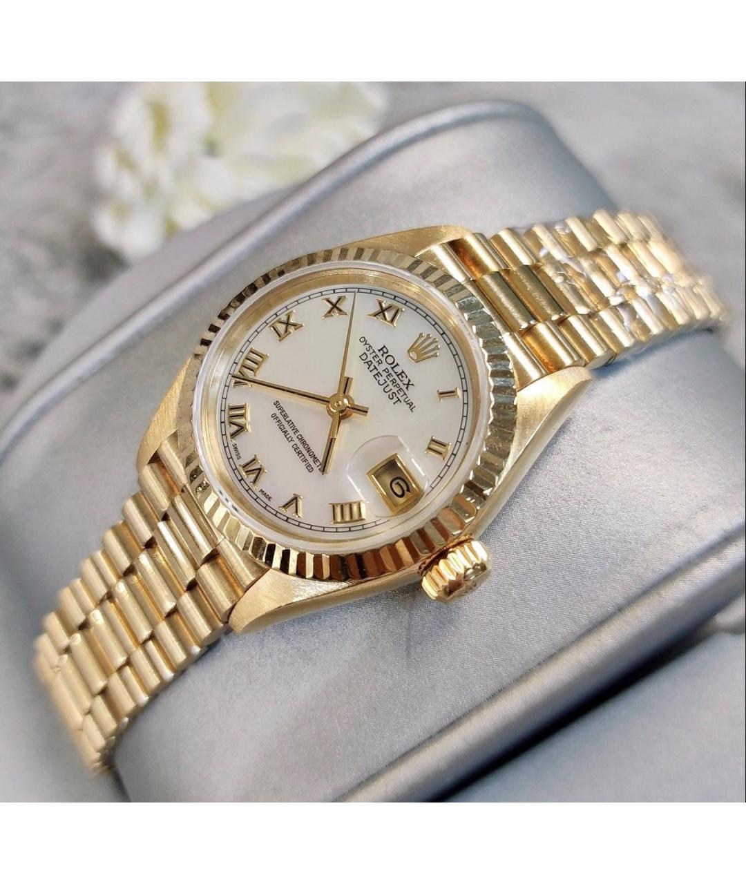 ROLEX Золотые часы из желтого золота, фото 4