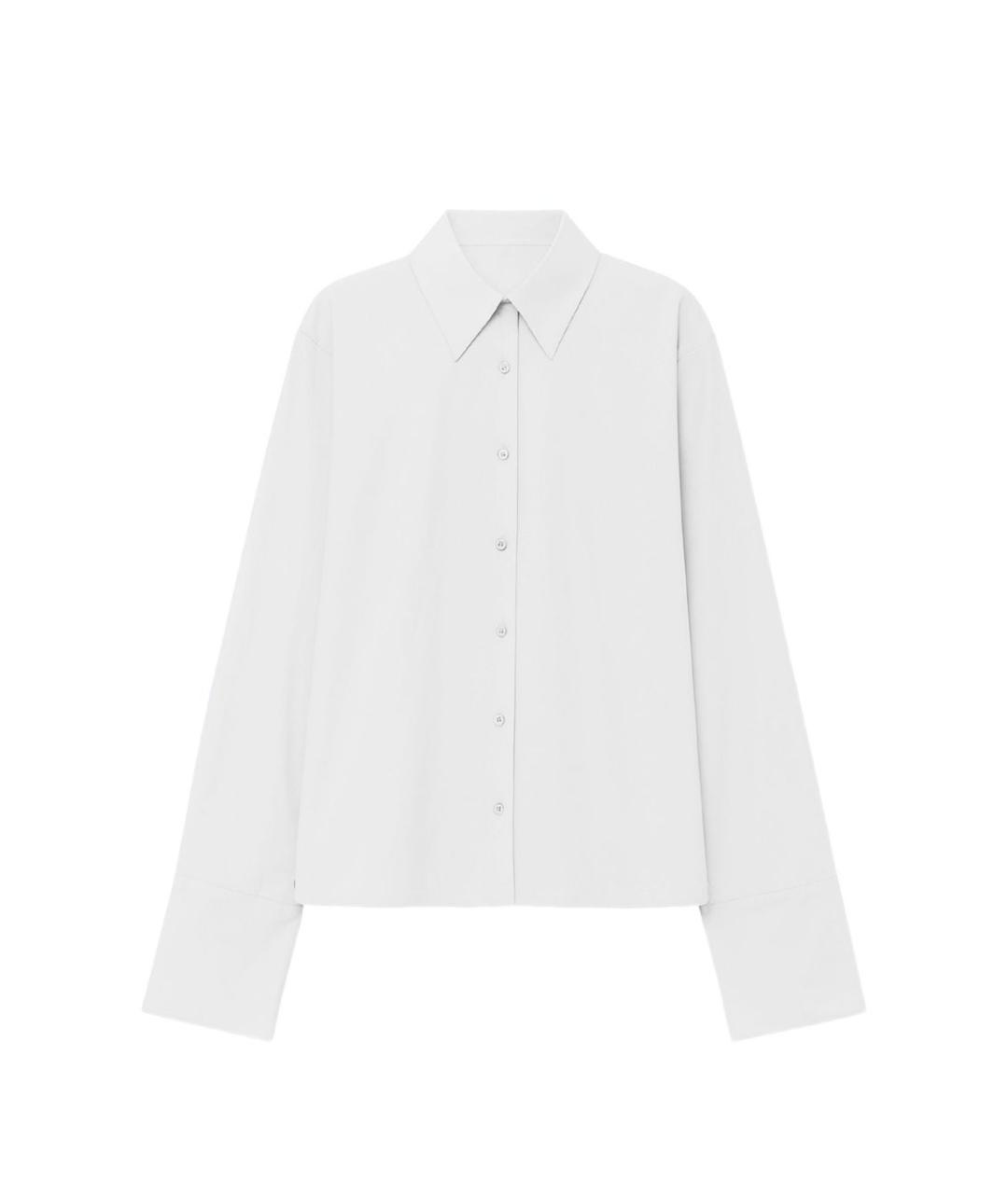 THE FRANKIE SHOP Белая хлопковая рубашка, фото 1