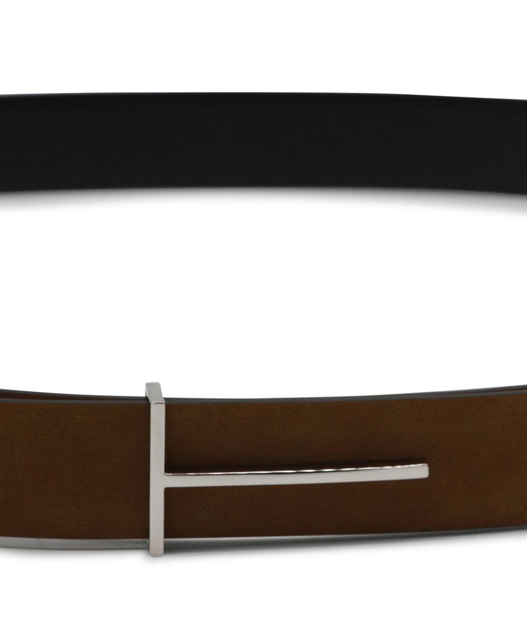 TOM FORD Коричневый ремень, фото 2