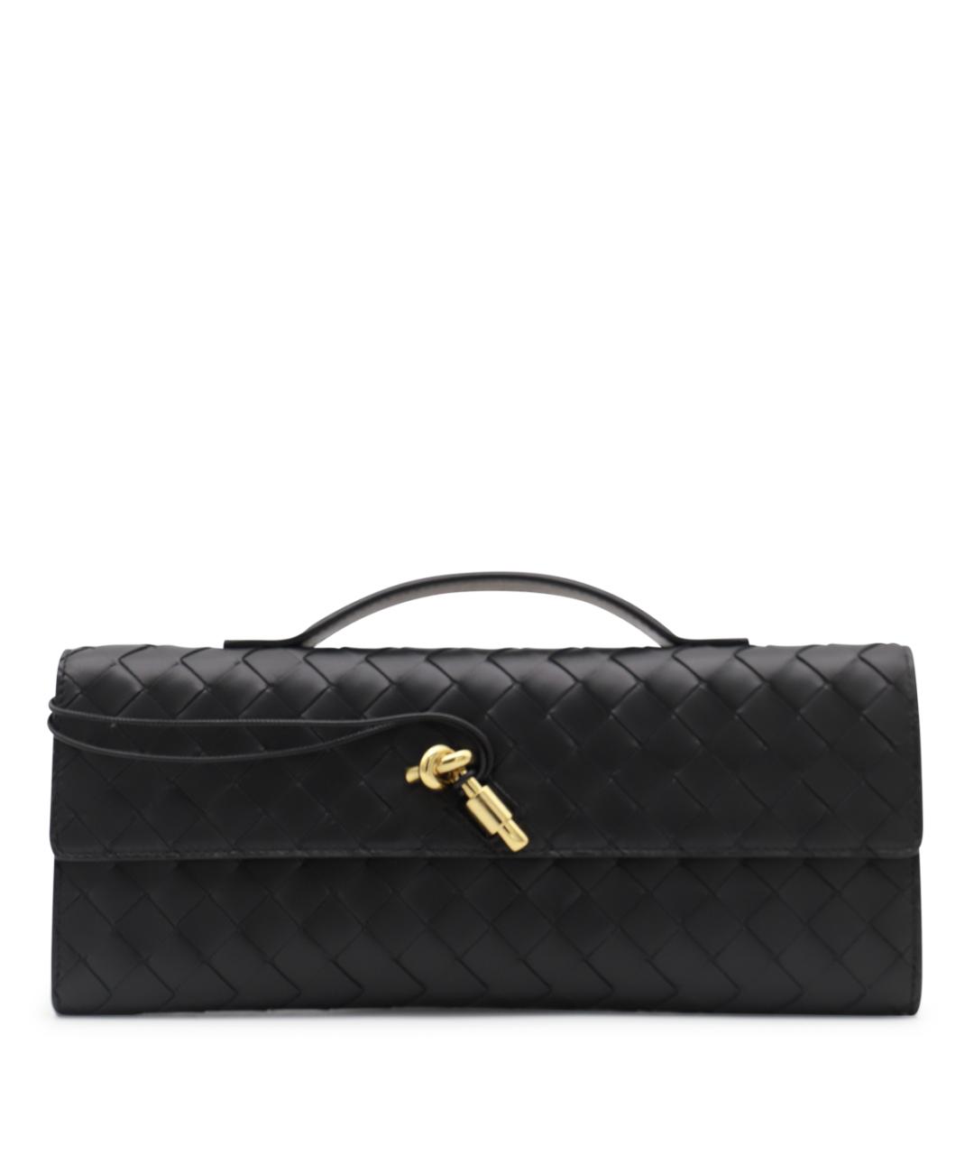 BOTTEGA VENETA Черная сумка с короткими ручками, фото 1