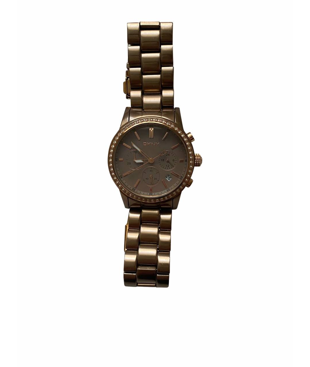 DKNY Коричневые стальные часы, фото 1
