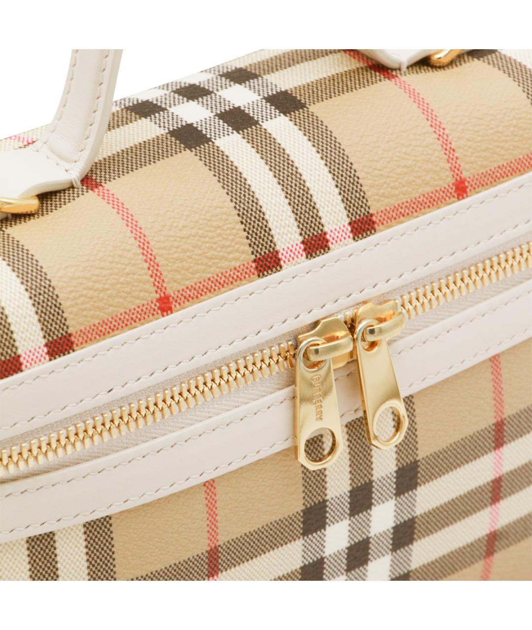 BURBERRY Бежевая сумка через плечо, фото 4