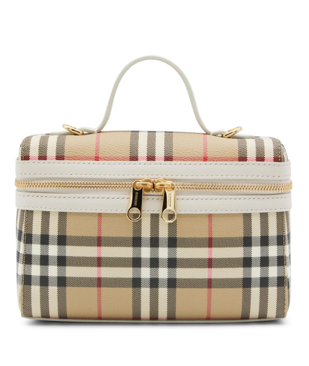 BURBERRY Бежевая сумка через плечо, фото 1