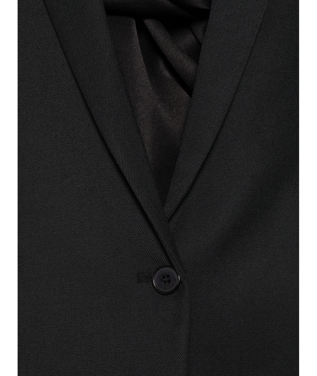 THE FRANKIE SHOP Черный полиэстеровый жакет/пиджак, фото 2