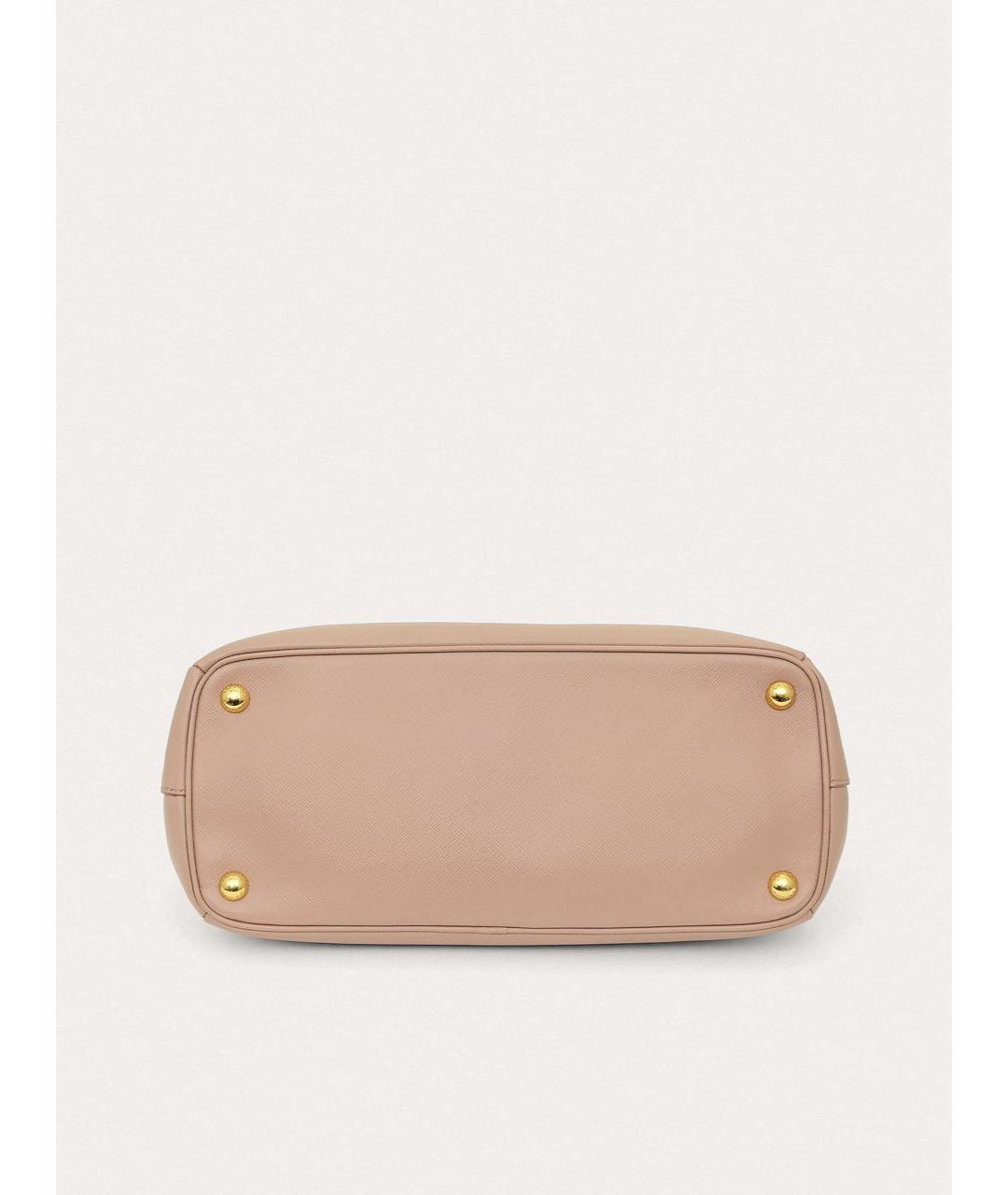 PRADA Розовая кожаная сумка через плечо, фото 5