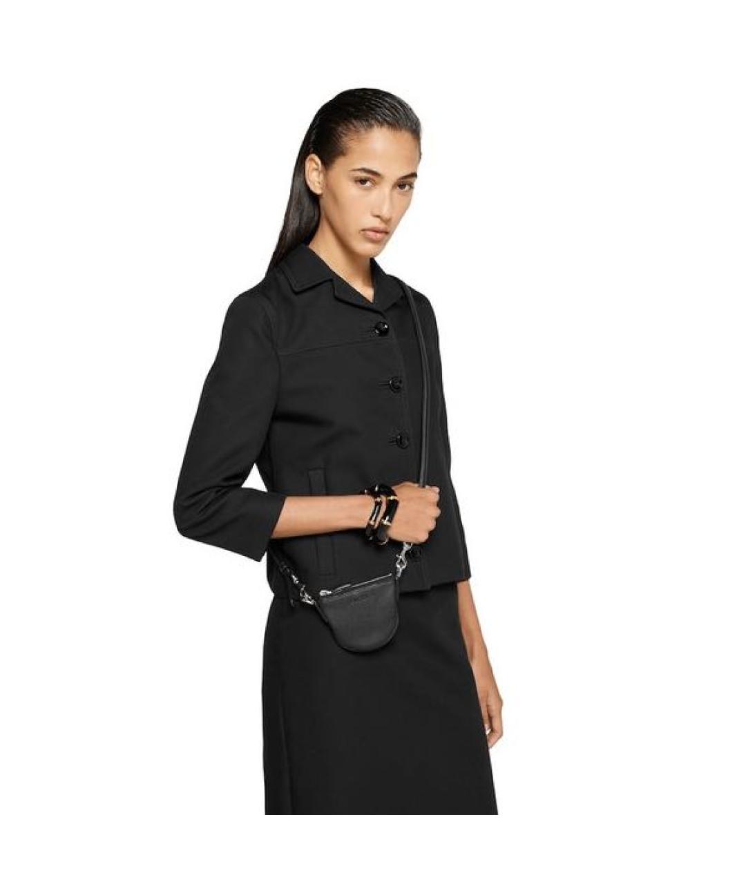 GUCCI Коричневая кожаная сумка через плечо, фото 4