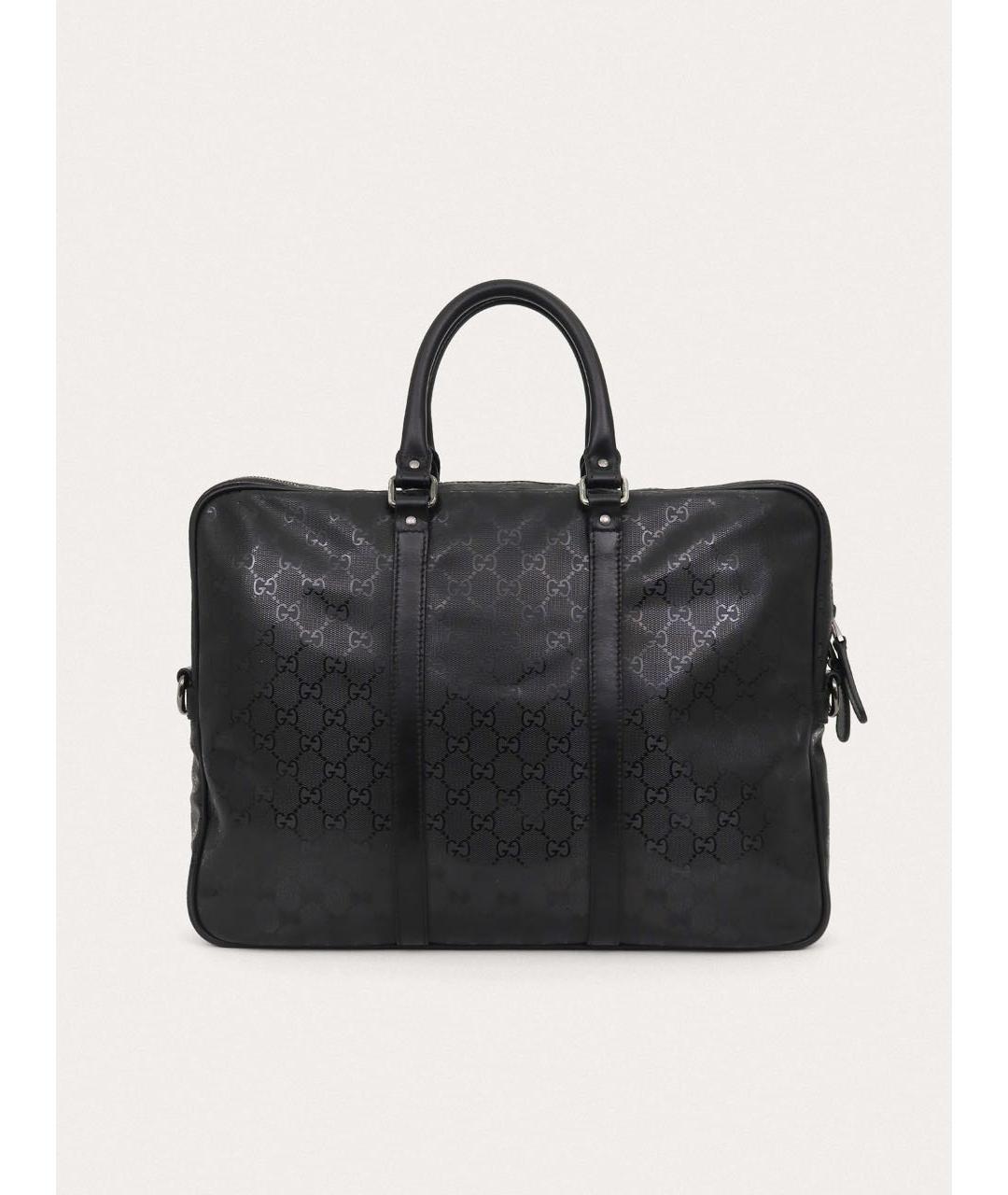 GUCCI Черный портфель, фото 3